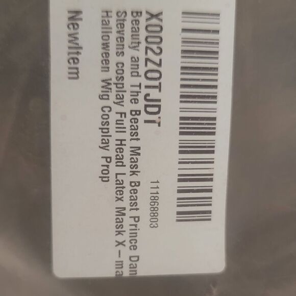 Complete Beast costume - men's small/medium - Picture 12 of 13